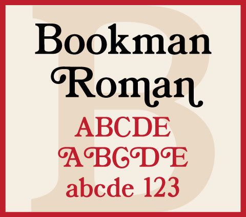 Free fonts bookman swash